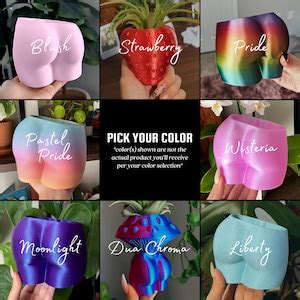 Peachy Tattoo Cheeky Planter Modern Planters D Printed Planters Modern