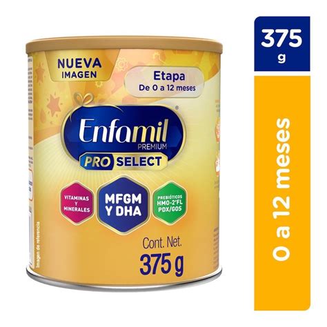 Fórmula Infantil 0 A 12 Meses Enfamil Premium Pro Select 375 G