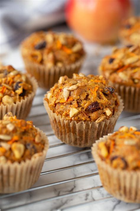 Healthy Morning Glory Muffins Recipe Cart