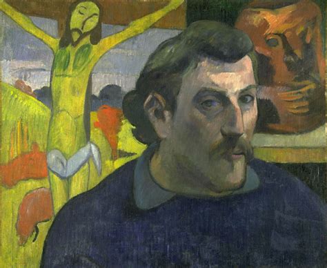 Portrait de l artiste au Christ jaune de Paul Gauguin Se connaître