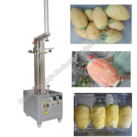 Butternut Squash Peeling Machine Automatic Fruit Melon Skin Peeler