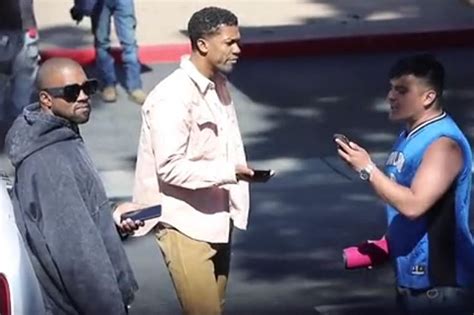 Kanye West Stops To Listen To Aspiring Rapper On The Street Xxl