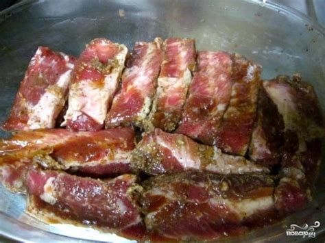 Маринад для ребрышек - пошаговый рецепт с фото на Повар.ру
