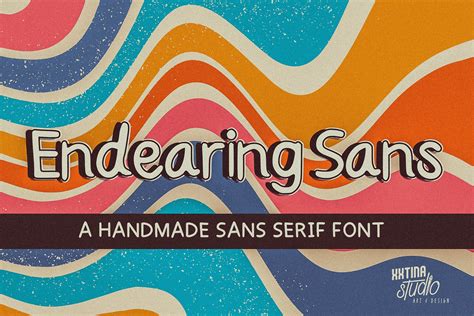 Endearing Sans Font By The Tenacious Type Studio · Creative Fabrica