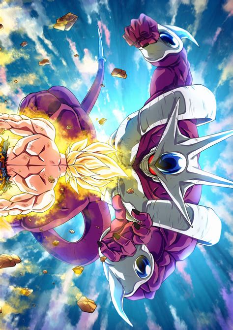 Goku Ssj Vs Cooler By Davidferres On Deviantart