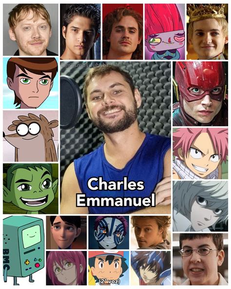 Personagens Os Mesmos Dubladores On Twitter Charles Emmanuel