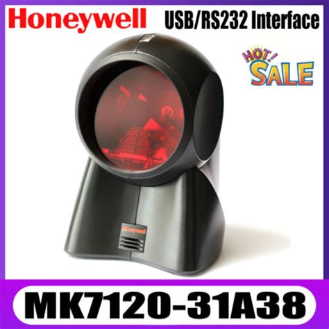 Honeywell Orbit MK7120 31A38 Omnidirectional 1D Barcode Scanner RS232