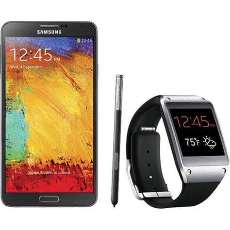 Samsung Galaxy Note 3 N9005 32GB Smartphone With Galaxy Gear Kit