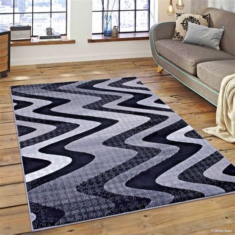 RUGS AREA RUGS CARPETS 8x10 RUG MODERN LARGE FLOOR ROOM GREY 5x7 GRAY ...