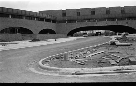 Huron High School Still Under Construction December 1968 Ann Arbor