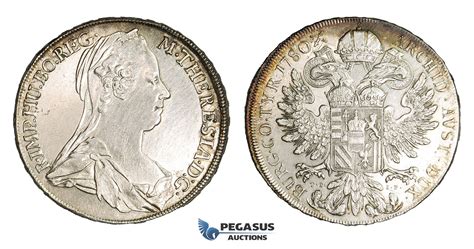 Aa Austria Maria Theresia Taler Ts If G Nzburg Silver