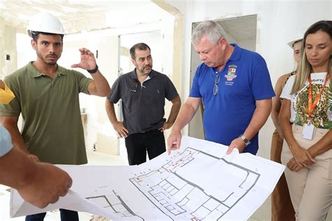 Prefeito Axel Visita Obras Da Casa Aprendiz Novo Polo Cultural Da Zona