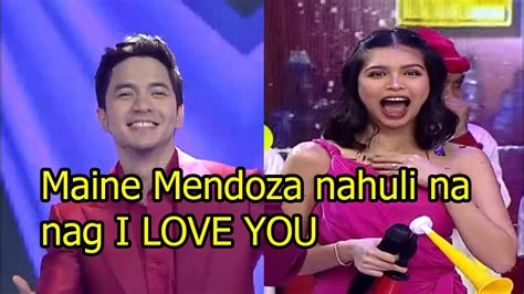 Maine Mendoza Nahuli Na Nag I Love You Nong Jan Alden Richards