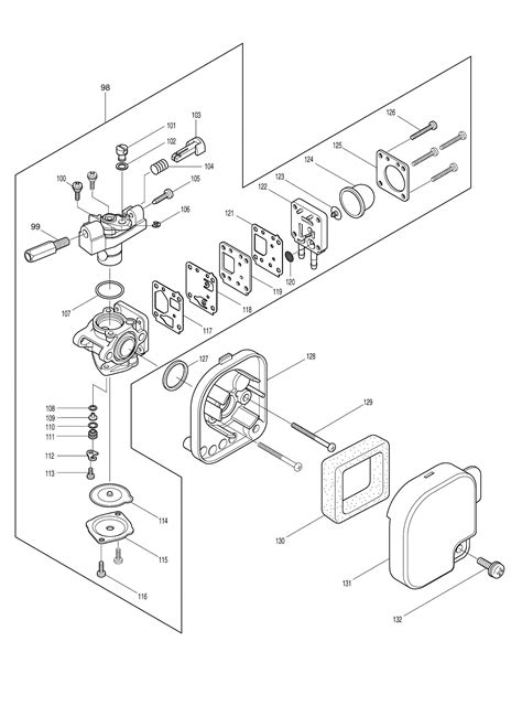 Makita Stroke Rst Line Trimmer Cc Spare Parts Spare Rst From