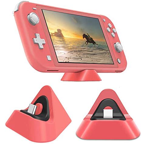 Base De Carga Para Nintendo Switch Lite Con Cable De Carga Tipo C