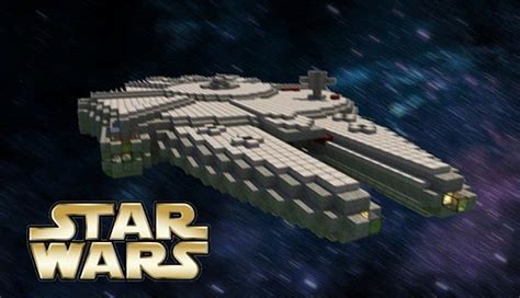 Millennium Falcon Star Wars [download] Minecraft Project