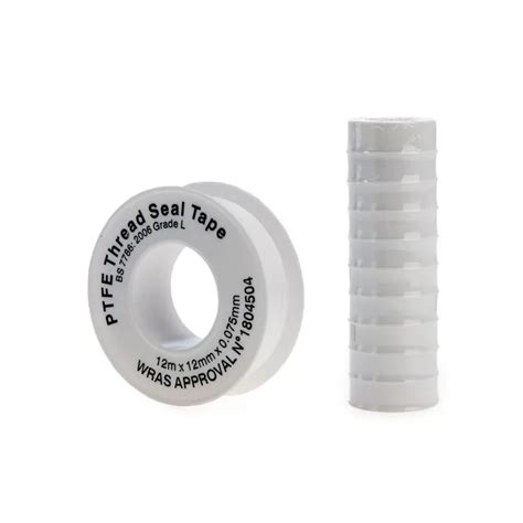 Hardware Tapes 10 X Ultratape Ptfe Tape White 12mm X 12m