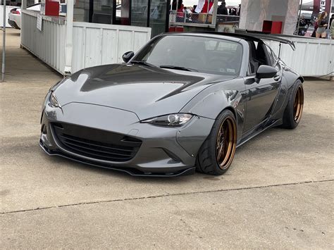 TRA Kyoto Rocket Bunny Wide Body Kit For MX 5 ND REV9 Mazda 44 OFF