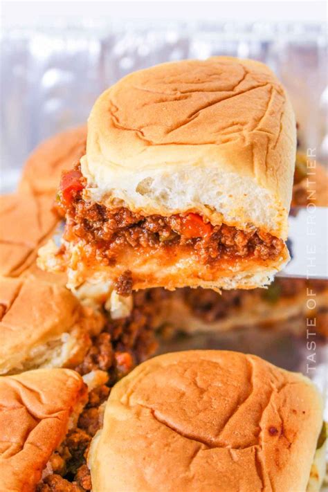 Sloppy Joe Sliders Yummi Haus