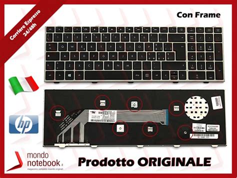 Tastiera Notebook HP ProBook 4540S 4545S CON FRAME Italiana Ricambi Hp