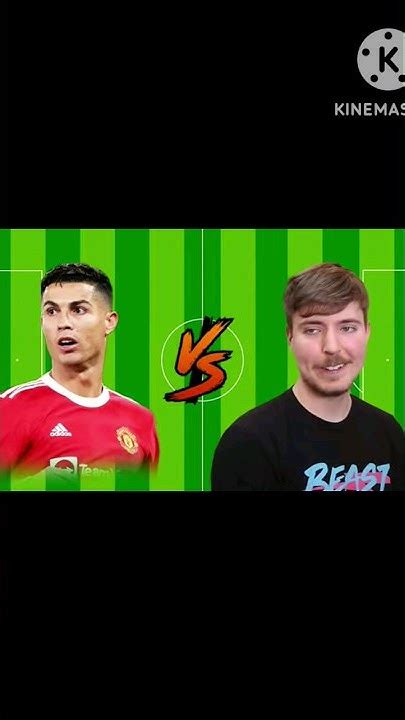 Ronaldo Vs Mrbeast Youtube