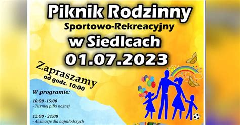 Piknik Sportowo Rekreacyjny W Siedlcach Olawa Pl