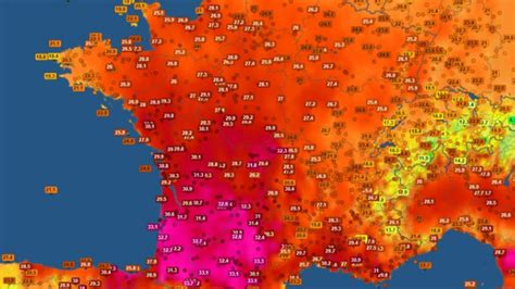 Météo une flopée de records de chaleur encore battus pour un 1er