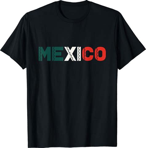 Mexico Flag Colors T Shirt