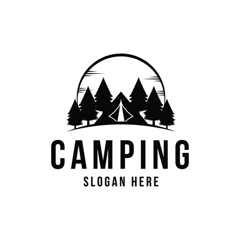 Summer Camp Logo Design Concept 38055432 Vector Art At Vecteezy