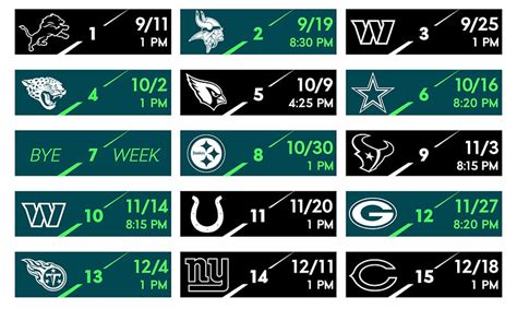 EAGLES SCHEDULE | Shappy Pretzel Co.