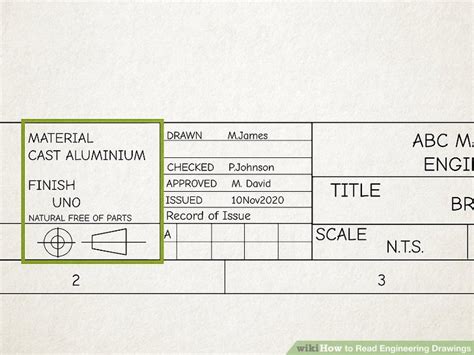 4 Ways To Read Engineering Drawings Wikihow