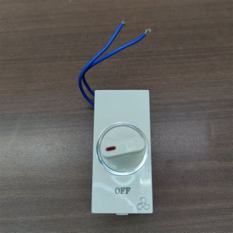 6A Polycarbonate Modular Fan Regulator 4 Step At Rs 96 In Ahmedabad