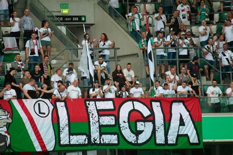 Kibice na meczu Legia Warszawa Śląsk Wrocław czyli w końcu