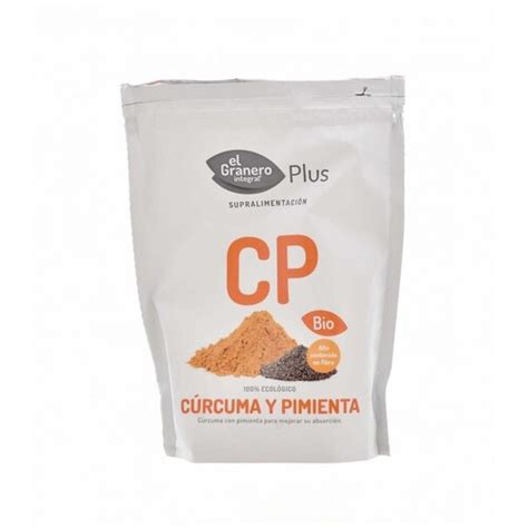 CURCUMA Y PIMIENTA 200G BIO EL GRANERO