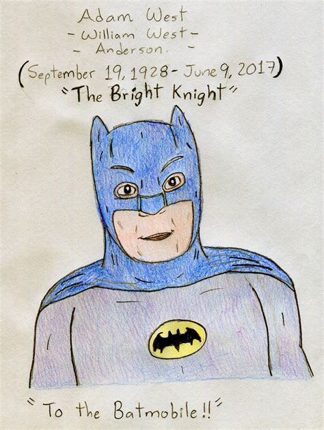 Tribute Adam West By Jose Ramiro On Deviantart