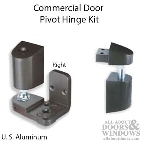 Us Aluminum Storefront Pivot Hinge Kit Right Hand