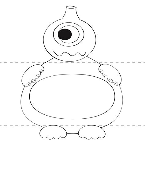 Build Your Own Monster Printable