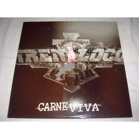 Lp Tren Loco Carne Viva St Press Nacional Heavy Speed Metal