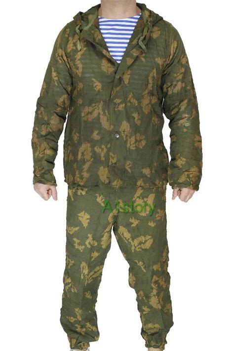 Russian Camouflage Sniper SUIT Pants Jacket USSR KZS Size2 Army Camo