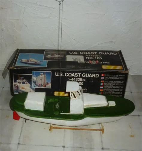 BILLING BOATS RC Schiff U S Coast Guard Defekt Mit RC Teilen EUR 40 00