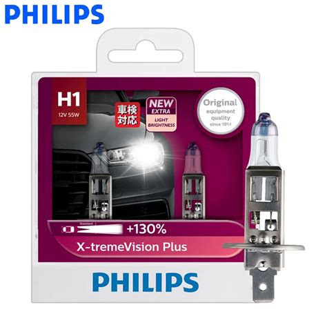 Philips H X Treme Vision Plus V W Halogen Car Headlight Auto Bulb