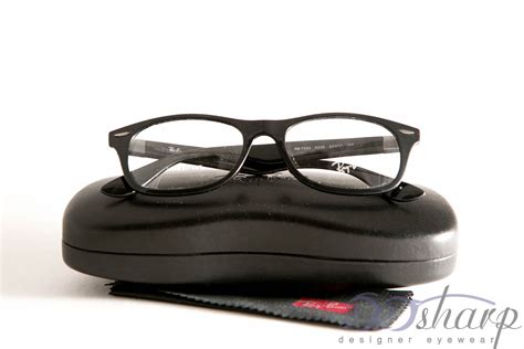 Ray Ban Eyeglasses RB 7032 5206 Black EBay