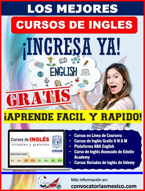 Obtén uno de los mejores Cursos de Inglés en 2023 2024 Aprende Fácil