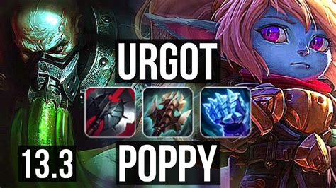 URGOT Vs POPPY TOP Rank 7 Urgot 10 2 8 900 Games Legendary 1