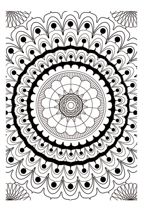 Mandala To Color Difficult 13 Difficult Mandalas For Adults