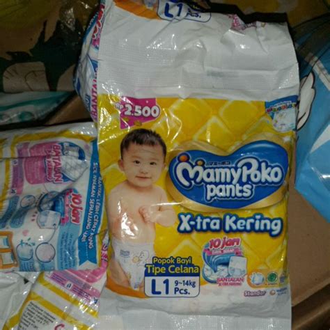 Jual Mamy Poko L Renceng 10 Sachet Indonesia Shopee Indonesia