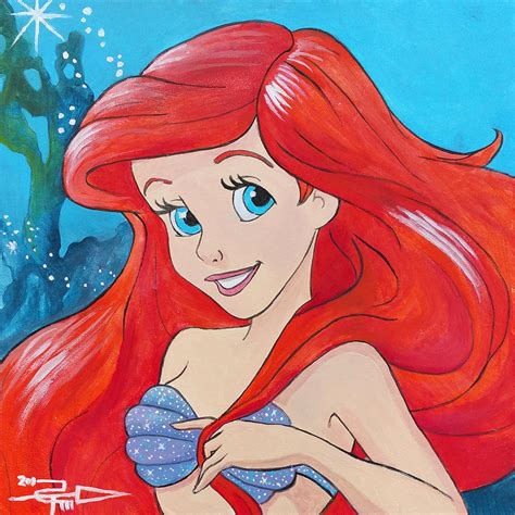 Ariel Painting by Tom Carlton - Pixels