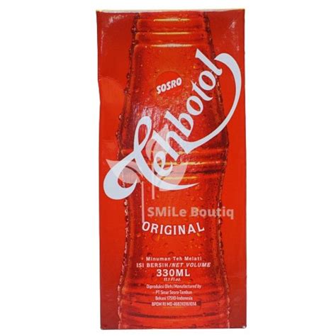 Jual Teh Botol Sosro Kotak 330ml 1 Dus Isi 24 Pcs Shopee Indonesia