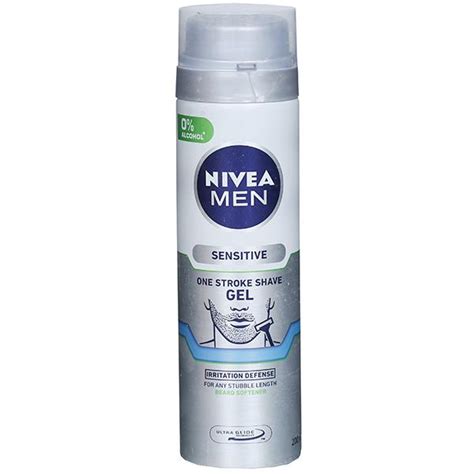 Buy Nivea Men Sensitive One Stroke Shave Gel 200 Ml 193 G In Wholesale