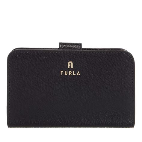 Furla Furla Camelia M Compact Wallet Nero Flap Wallet